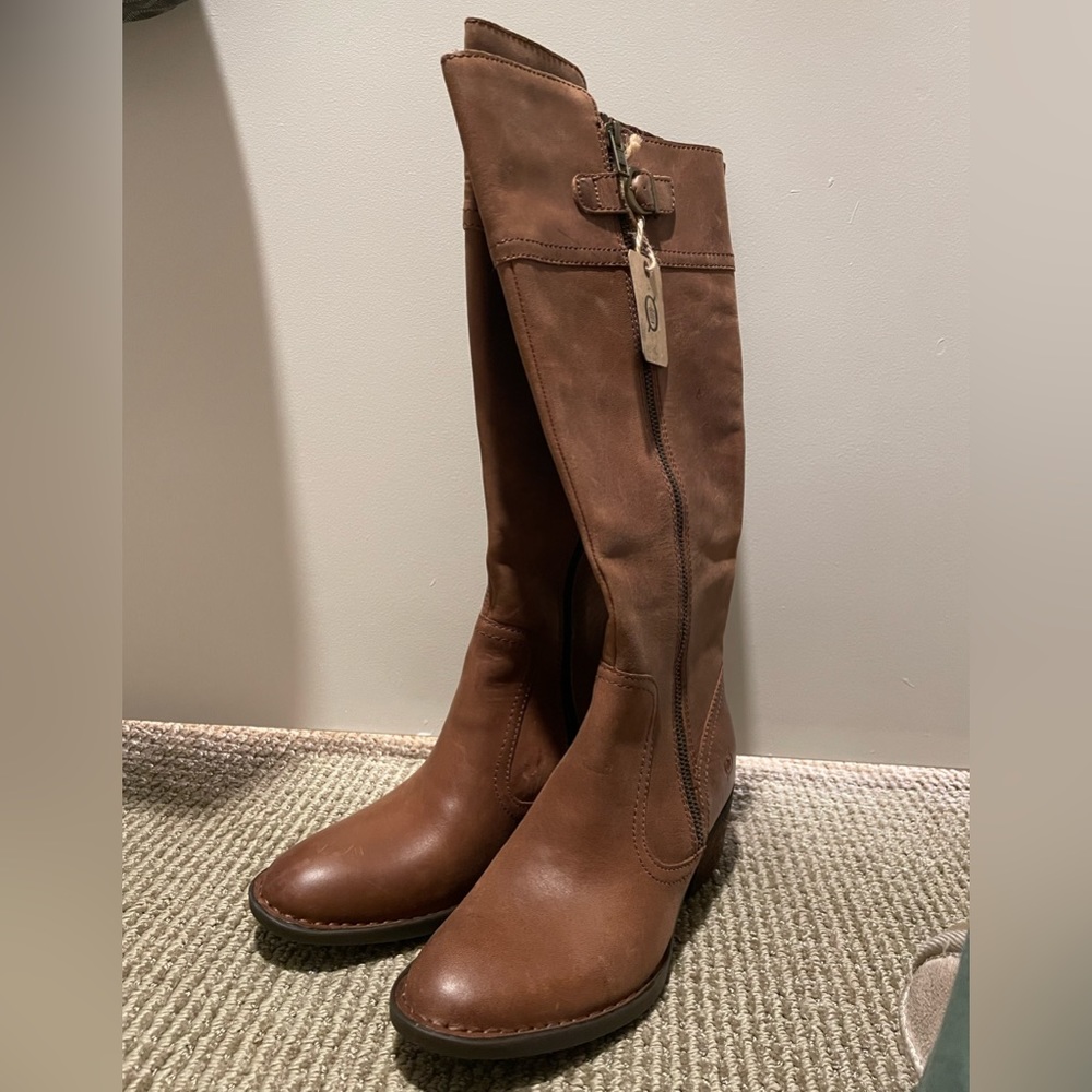 Brand New tan riding boots